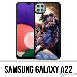 Cover Samsung Galaxy A22 - Superman Wonderwoman