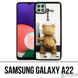 Cover Samsung Galaxy A22 - Toilette Ted