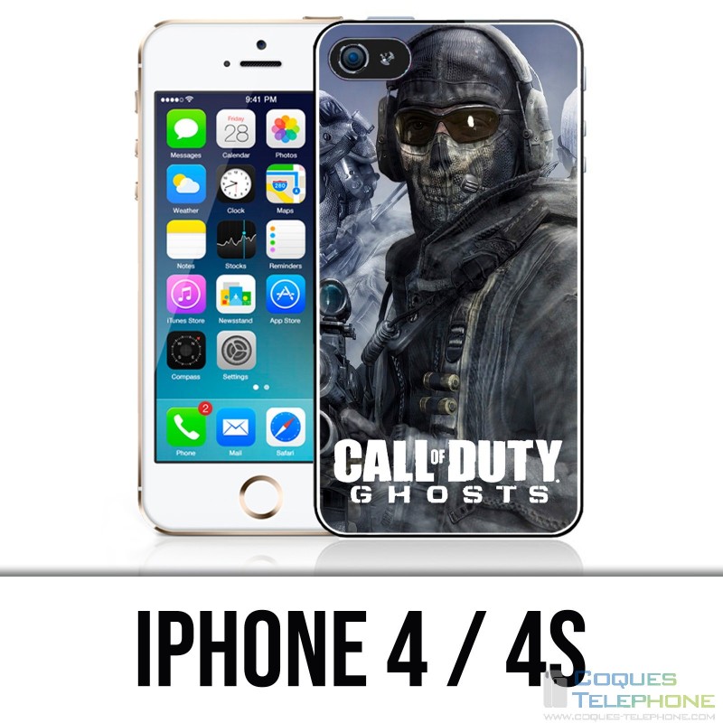 Custodia per iPhone 4 / 4S - Logo Call Of Duty Ghosts
