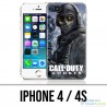 IPhone 4 / 4S Hülle - Call Of Duty Ghosts Logo