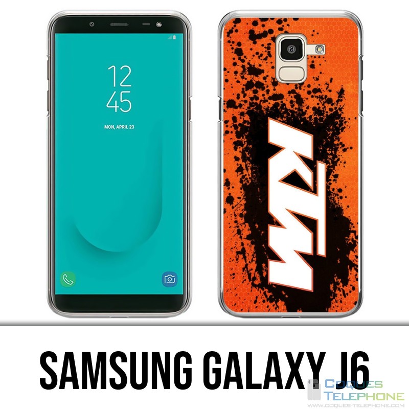 Carcasa Samsung Galaxy J6 - Logotipo Ktm Galaxy