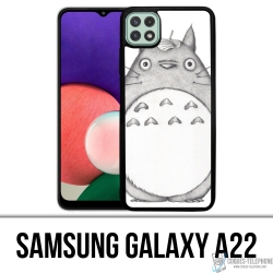 Samsung Galaxy A22 Case - Totoro Drawing