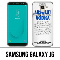 Funda Samsung Galaxy J6 - Absolut Vodka