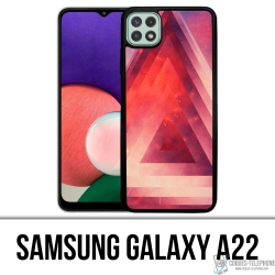 Samsung Galaxy A22 Case - Abstraktes Dreieck
