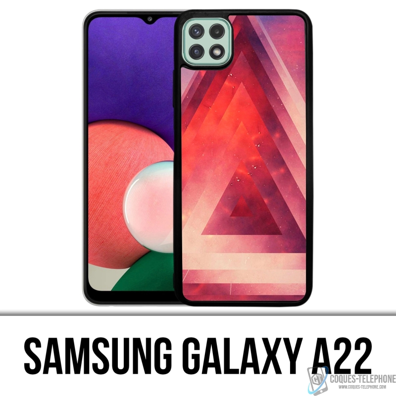 Coque Samsung Galaxy A22 - Triangle Abstrait