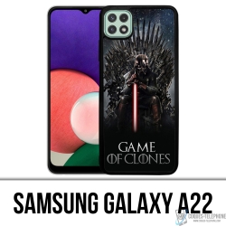 Custodia per Samsung Galaxy A22 - Vader Game Of Clones