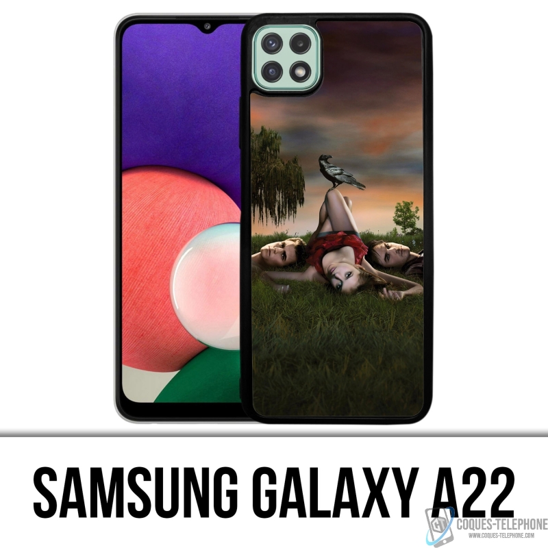 Coque Samsung Galaxy A22 - Vampire Diaries