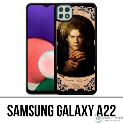 Cover Samsung Galaxy A22 - Vampire Diaries Damon