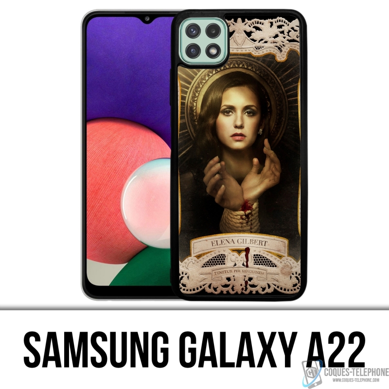 Coque Samsung Galaxy A22 - Vampire Diaries Elena