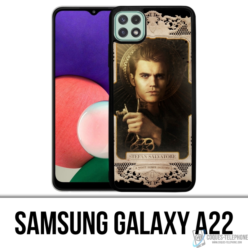 Coque Samsung Galaxy A22 - Vampire Diaries Stefan