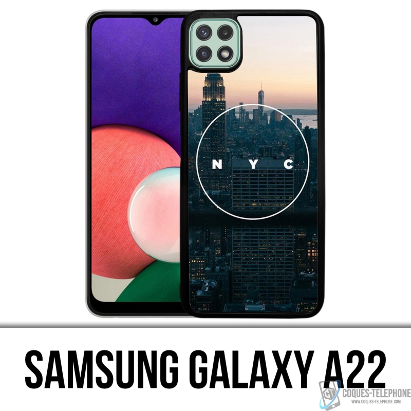 Coque Samsung Galaxy A22 - Ville Nyc New Yock