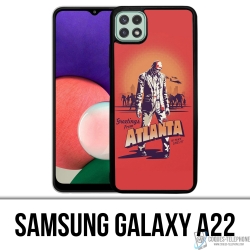 Cover Samsung Galaxy A22 - Saluti Walking Dead da Atlanta