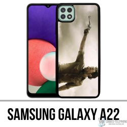 Samsung Galaxy A22 case - Walking Dead Gun