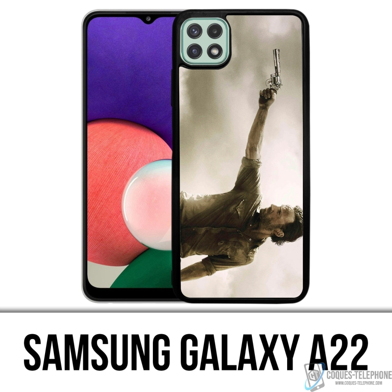 Funda Samsung Galaxy A22 - Walking Dead Gun