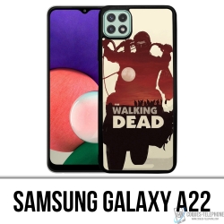 Funda Samsung Galaxy A22 - Walking Dead Moto Fanart