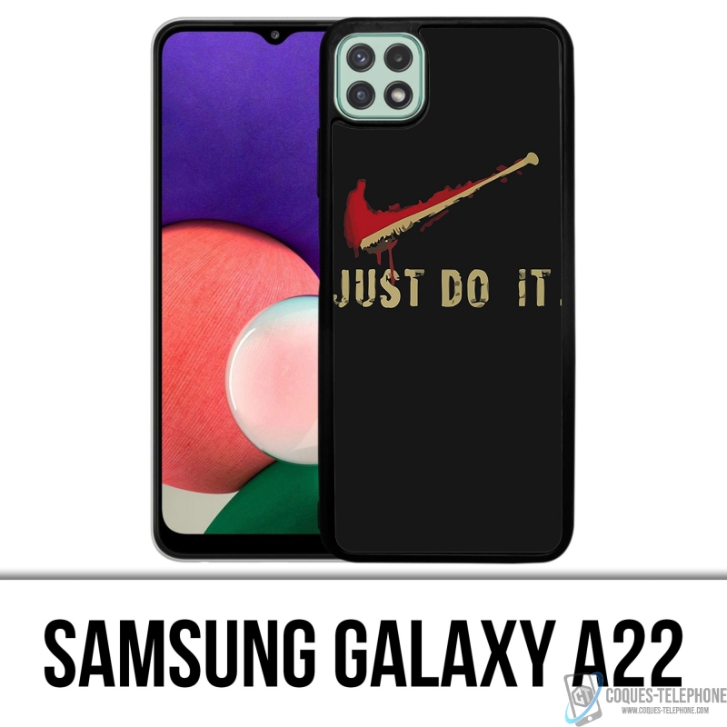 Coque Samsung Galaxy A22 - Walking Dead Negan Just Do It