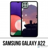 Samsung Galaxy A22 case - Walking Dead Shadow Zombies