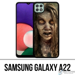 Custodia per Samsung Galaxy A22 - Walking Dead spaventoso