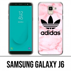Samsung Galaxy J6 Hülle - Adidas Marble Pink