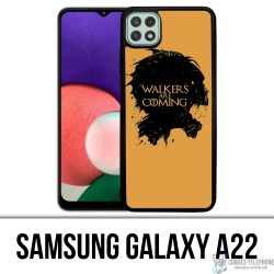 Funda Samsung Galaxy A22 - Los caminantes de Walking Dead están llegando