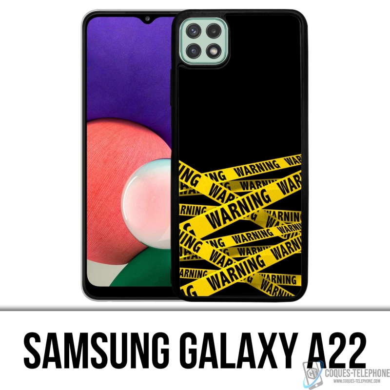 Coque Samsung Galaxy A22 - Warning