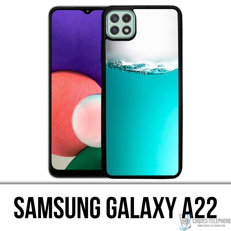 Custodia per Samsung Galaxy A22 - Acqua