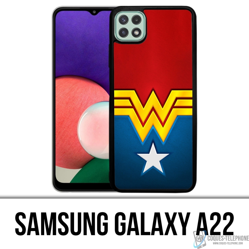 Custodia Samsung Galaxy A22 - Logo Wonder Woman