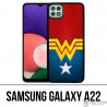Coque Samsung Galaxy A22 - Wonder Woman Logo