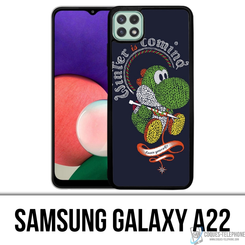 Coque Samsung Galaxy A22 - Yoshi Winter Is Coming