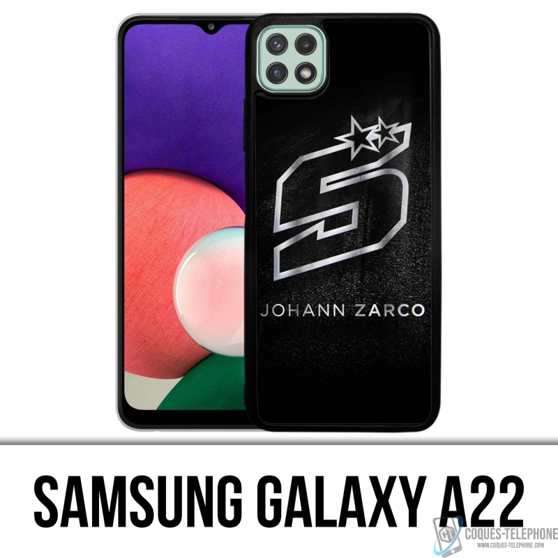 Coque Samsung Galaxy A22 - Zarco Motogp Grunge