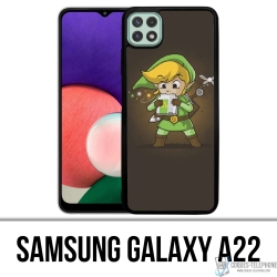 Custodia Samsung Galaxy A22 - Cartuccia Zelda Link