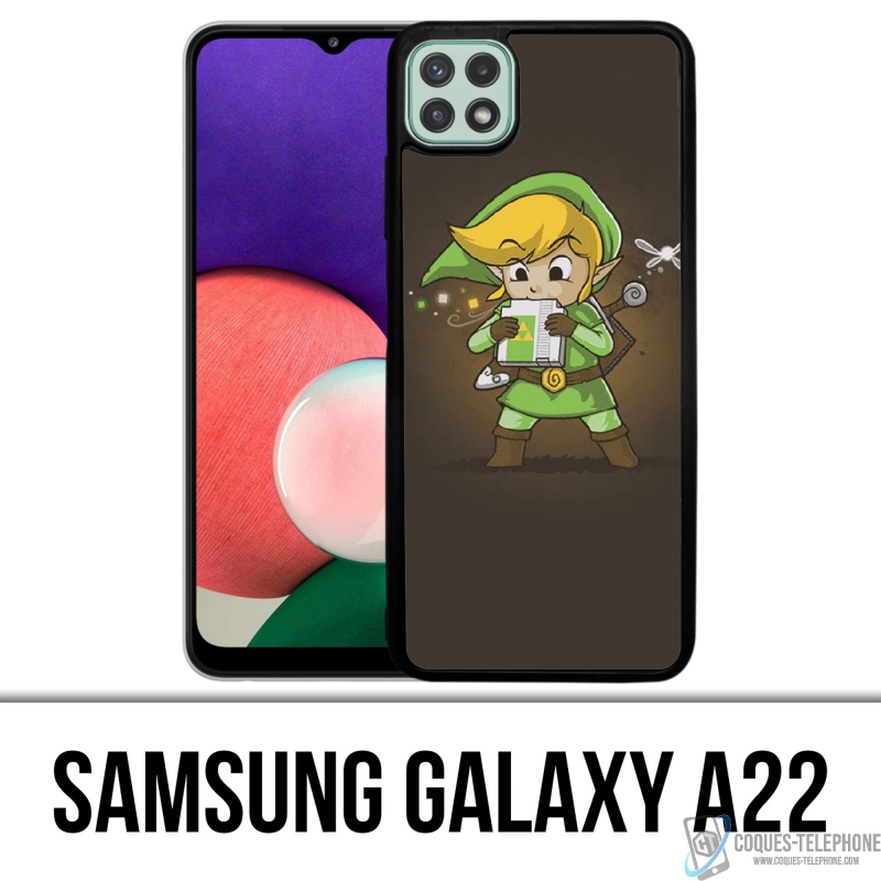 Coque Samsung Galaxy A22 - Zelda Link Cartouche