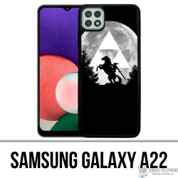 Samsung Galaxy A22 Case - Zelda Moon Trifoce