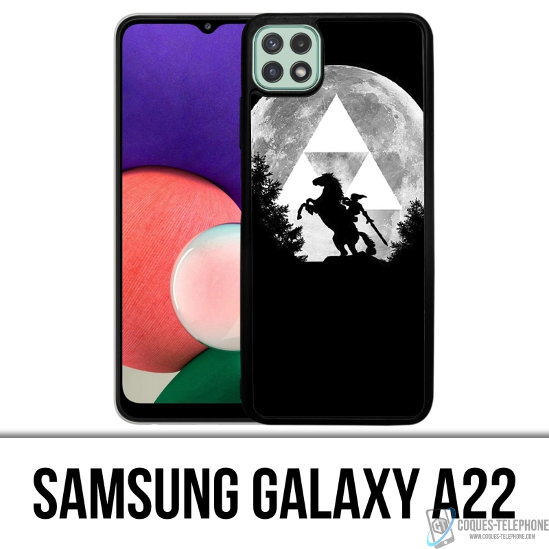 Coque Samsung Galaxy A22 - Zelda Lune Trifoce