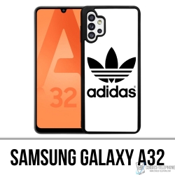 Coque Samsung Galaxy A32 - Adidas Classic Blanc