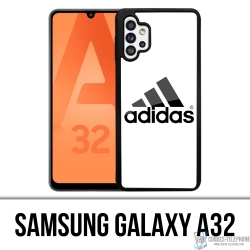 Funda Samsung Galaxy A32 - Logo Adidas Blanco