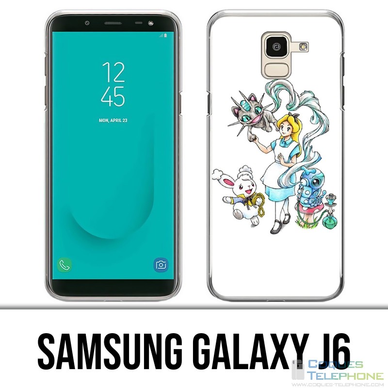 Custodia Samsung Galaxy J6 - Pokemon Alice nel paese delle meraviglie