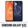 Samsung Galaxy A32 Case - All You Need Is Chocolate