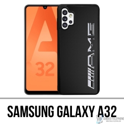 Coque Samsung Galaxy A32 - Amg Carbone Logo