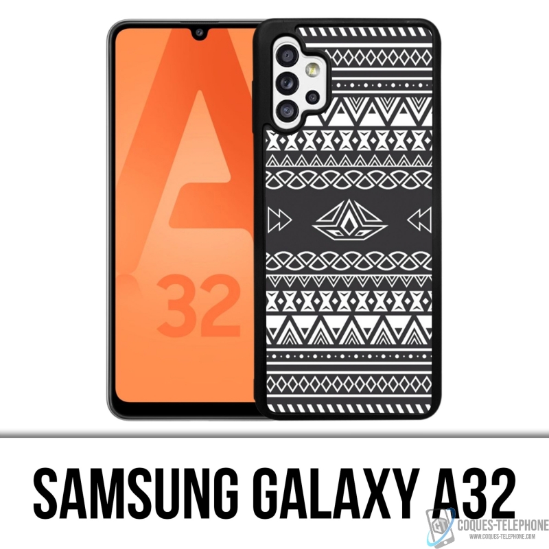 Coque Samsung Galaxy A32 - Azteque Gris