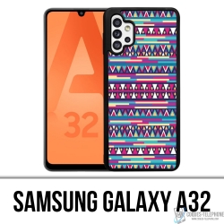 Samsung Galaxy A32 Case - Pink Aztec