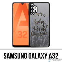 Samsung Galaxy A32 Case - Baby kalt draußen