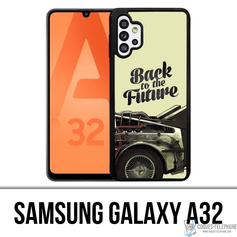 Samsung Galaxy A32 case - Back To The Future Delorean