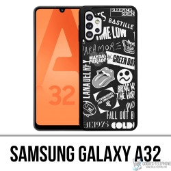Samsung Galaxy A32 Case - Rock Badge