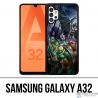 Coque Samsung Galaxy A32 - Batman Vs Tortues Ninja