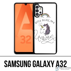Samsung Galaxy A32 Case - Bitch Please Unicorn Unicorn