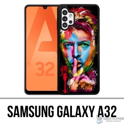 Coque Samsung Galaxy A32 - Bowie Multicolore