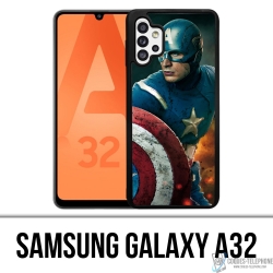 Cover per Samsung Galaxy A32 - Captain America Comics Avengers