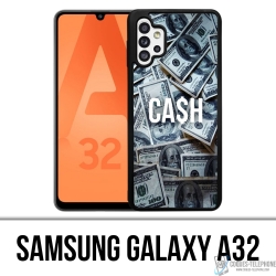 Custodia per Samsung Galaxy A32 - Dollari in contanti