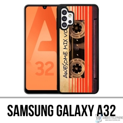 Custodia Samsung Galaxy A32 - Cassetta audio vintage Guardiani della Galassia